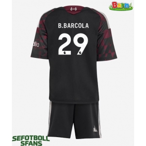Liverpool Bradley Barcola #29 Tredjeställ Barn 2026-27 Kortärmad (+ Korta byxor)